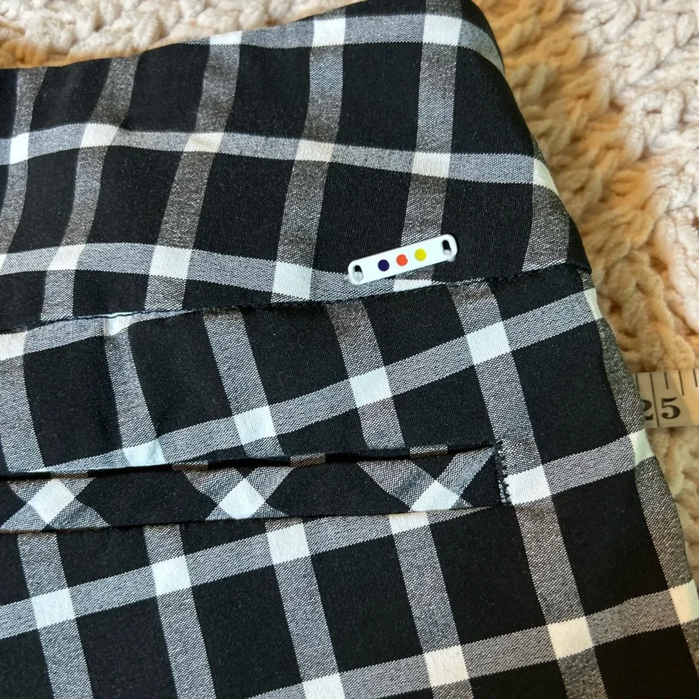 Swing Control Plaid Techno Checkered Golf Pants